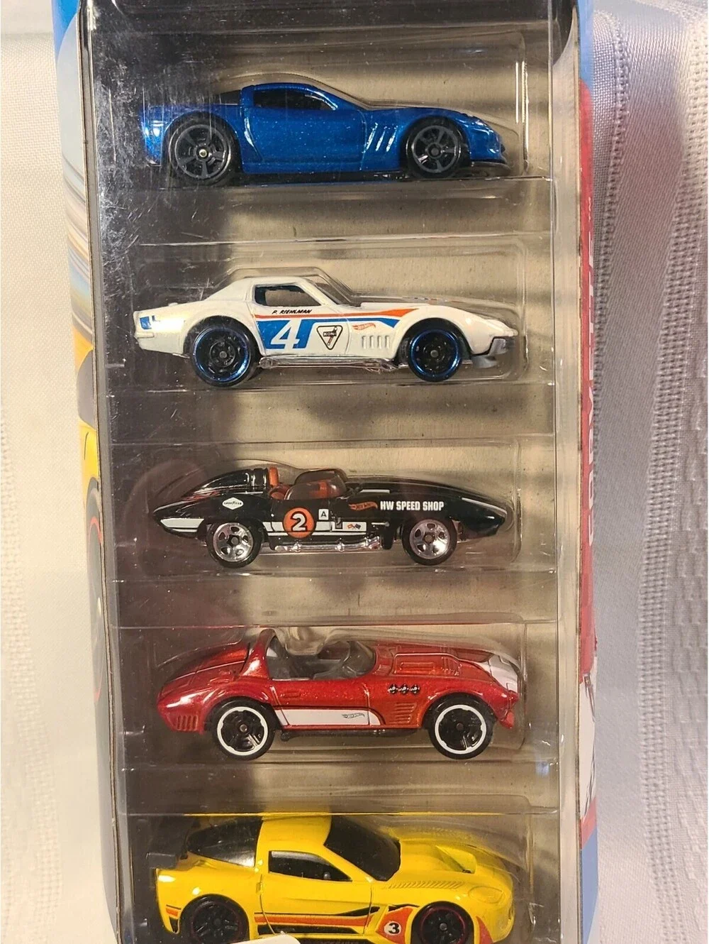 Hot Wheels Corvette 2020 5 Pack 1:64